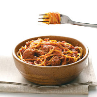 Italian Sausage Spaghetti Sauce Recipe: How to Make It image