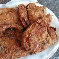 Becca's Chicken-Fried Pork Chops Recipe | Allrecipes image