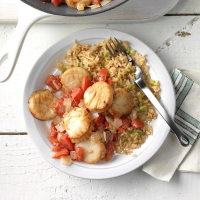 Stir-Fried Scallops Recipe: How to Make It - Taste of Home image