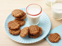 3 Ingredient Peanut Butter Cookies Recipe | Food Networ… image