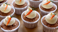 Carrot cake cupcakes recipe - BBC Food image