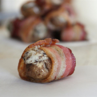Bacon Wrapped Stuffed Mushrooms Recipe | Allrecipes image