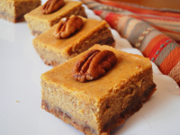 Perfect Pumpkin Cheesecake Bars Recipe | Allrecipes image