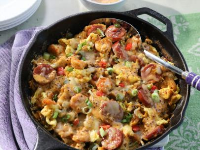 Cheesy Creole Breakfast Skillet Recipe | Kardea Brown ... image