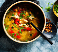 Easy turkey soup recipe - BBC Good Food image