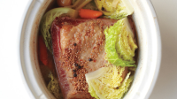 Slow-Cooker Corned Beef and Cabbage Recipe - Martha Stew… image