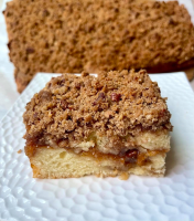 Peach Cobbler Coffee Cake Recipe | Allrecipes image