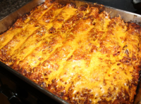 Beef & Cheese Enchiladas - Just A Pinch Recipes image