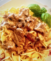 Easy Beef Stroganoff in the Slow Cooker Recipe | Allrecipes image