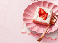 Strawberry Tres Leches Cake Recipe - Food Network image