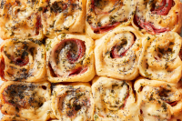 Best Ham and Cheese Pinwheels Recipe - How To ... - Delish image