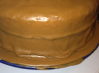 Old Fashioned Caramel Icing - Just A Pinch Recipes image