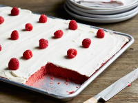 RED VELVET CAKE WITH CHOCOLATE FROSTING RECIPES