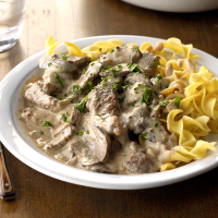 Slow-Cooker Beef Stroganoff Recipe: How to Make It image
