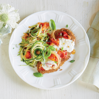 Chicken Parmesan over Zucchini Noodles Recipe | My… image