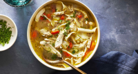 Rotisserie Chicken Noodle Soup Recipe | Southern Living image