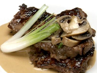 Sirloin Steak with Mushroom Marsala Sauce Recipe | Robert ... image