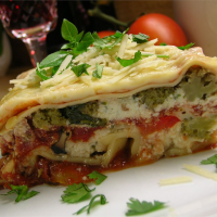 Hearty Vegetable Lasagna Recipe | Allrecipes image