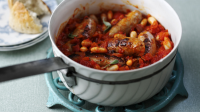 Sausage casserole with beans recipe - BBC Food image