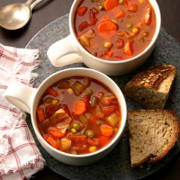 Hearty Vegetable Soup Recipe: How to Make It image