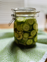 Quick-Pickle Cucumbers and Onions | Southern Living image