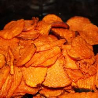 Spicy Sweet Potato Chips - Allrecipes image