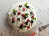 Sour Cream Cheesecake Recipe - Food Network image