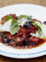 Baked fish recipe with tomato sauce | Jamie Oliver recipes image