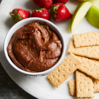 Dark Chocolate Hummus Recipe - EatingWell image
