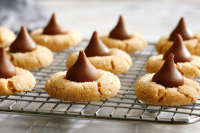 SOFT PEANUT BUTTER COOKIES WITH KISSES RECIPES