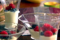 Panna Cotta with Fresh Berries Recipe | Giada De ... image