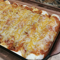 Easy Creamy Chicken Enchiladas Recipe | Allrecipes image