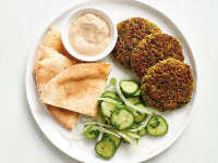Baked Falafel with Cucumbers and Tahini Recipe | Food ... image