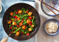 Stir fry with crispy tofu | Sainsbury's Recipes image