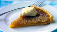 Treacle tart recipe - BBC Food image