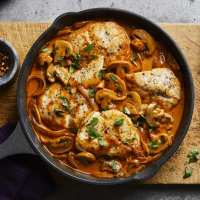 One-Skillet Chicken Paprikash with Mushrooms & Onions ... image