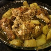 Scrumptious Baked Chicken and Potatoes Recipe | Allrecipes image