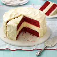 2 LAYER RED VELVET CAKE RECIPES