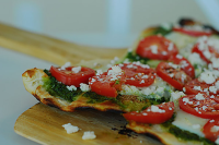 Pesto Pizza Recipe | Allrecipes image