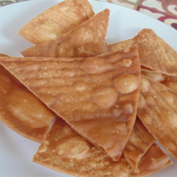 Fried Flour Tortilla Chips Recipe | Allrecipes image