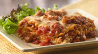 Italian Sausage Lasagna Recipe - BettyCrocker.com image
