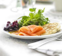 Smoked salmon & easy blinis recipe - BBC Good Food image