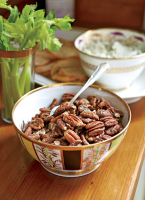 Buttery Toasted Pecans Recipe - Southern Living image