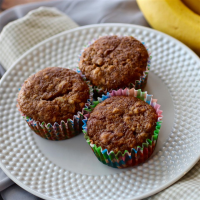 Sinfully Moist Banana Muffins Recipe | Allrecipes image