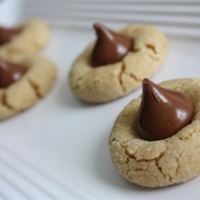 COOKIES WITH HERSHEY KISS ON TOP RECIPES