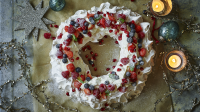 Christmas pavlova recipe - BBC Food image