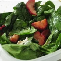 Strawberry and Spinach Salad with Honey Balsamic ... image