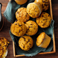 Chocolate Chip Pumpkin Muffins Recipe: How to Make It image