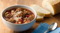 Slow-Cooked Meatball Soup Recipe: How to Make It image