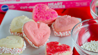 3-Ingredient Heart-Shaped Cookies Recipe - Pillsbury.com image